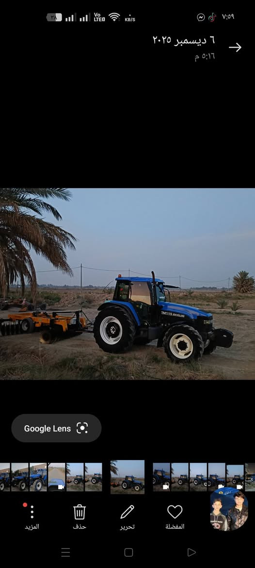 سلام عليكم ورحمه الله وبركاته
للبيع 
نيوهولند  TM 115 فول عادي رقم اسليمانيه 
***********
***********
