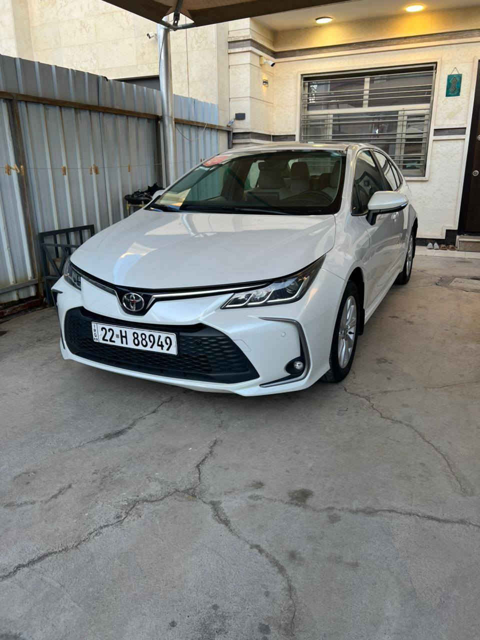 تيوتا كورلا 2023 ضمان ساز ( خليجي ) 
جديدة جدا
بوضع الضمان ماشيه 25 الف كيلو 
كتلوكات الشركه 
والسبير والعده ممفتوحه 
صار بيها طخه كلش خفيفه 
بلبنيد وانصبغ شي بسيط
وصور الطخه موجوده 
عندي وبارد كلش موضح بلصور 

ال💎ــسعـر 🟥 :: رقم (1) تلـقـائـي 📮

رقم صاحب ســـيـارة :: ***********
