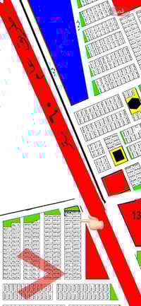 7319 ✅100متر ٢/١٠    ✅تشجير على شارع 60  ✅السعر 68   ✅مباشر من صاحب ال...