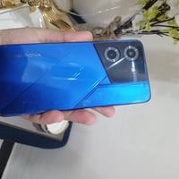 تكنو بوفا5  مبدل شاشة اصلية وكالة  بيه بياض من جوة موضح بصورة اللمس سر...