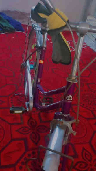 السلام عليكم بايسكل للبيع حجم 27 بريكات امام وخلفي السعر 140 المكان مجر الكبير رقم الهاتف ***********
