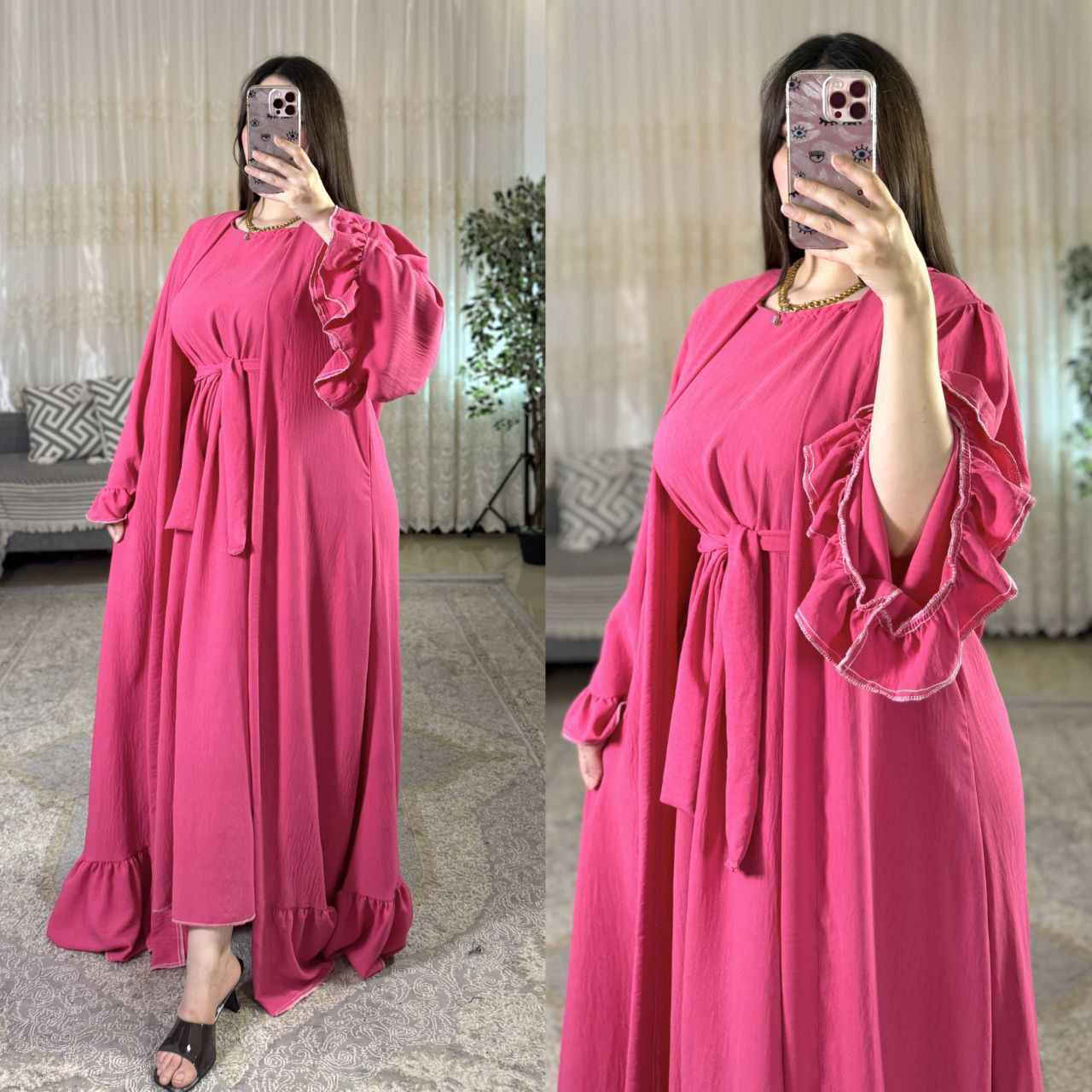 بشت + بينصل + حزام

خامة لينن شرط الفحص 

فري سايز لحد 85 كيلو 

الدرزن 135
سعر القطعه مفرد  18

توصيل جميع المحافظات 5 الف

للحجز مراسلتي خااص بغداد, العراق


**إذا كنت صاحب هذا الإعلان وتريد حذفه لأي سبب، رجاءا أرسل رسالة إلى الدعم الفني**