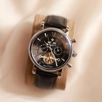 Zain_Pazaar ساعة رجالية ماركة PATEK PHILLIP  المواصفات  .اللون فضي .ال...