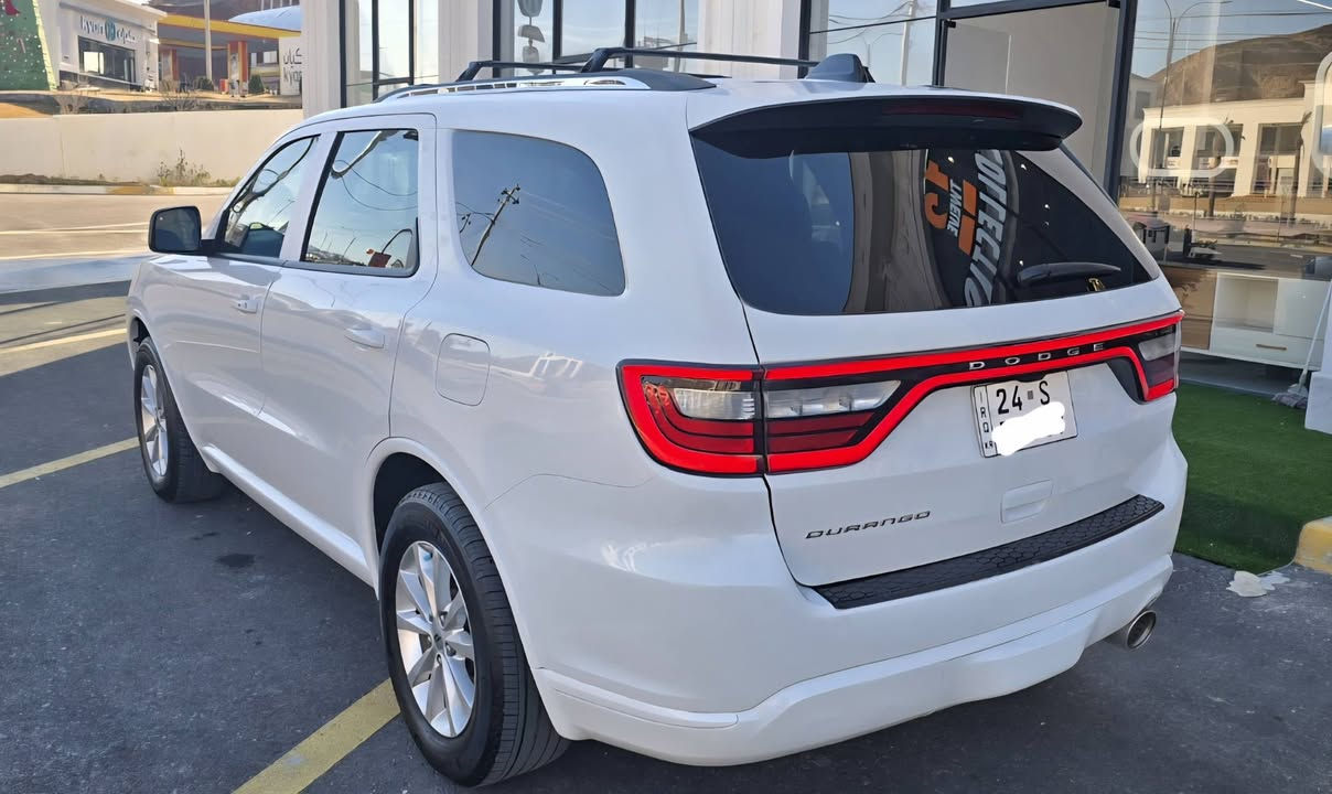 دوج دورنكو DODGE DURANGO 
الموديل : 2023 ( وارد أمريكي )
رقم دهوك بأسمي 
العداد : 50mile فقط
قطعتين بخ وقطعتين تبديل شركة ( حادث جانبي )
المحرك : 3.6L V6 
السعر  : 280 وبيها مجال 
مكان السيارة : دهوك 
***********
***********
اتصال أو واتساب
