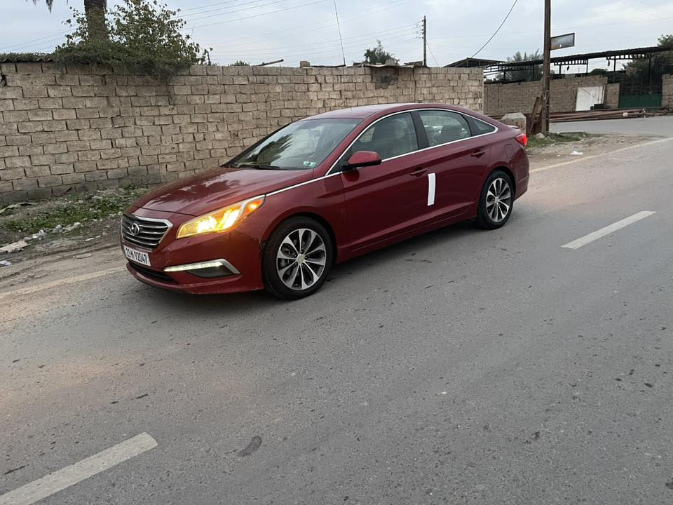 السلام عليكم
بيع مستعجل سوناتا 2015 وارد امريكي ضررها جاملغ الايسر وحافة البنيد السعر 115 وبيها مجال للاستفسار ***********
