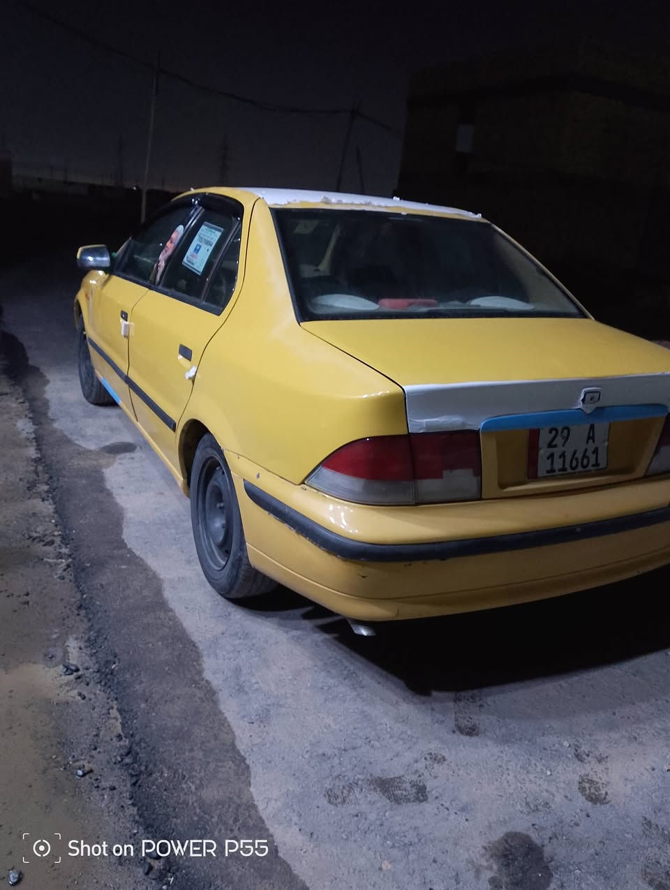 سلام عليكم 
سمند للبيع 2011رقم واسط 
مصفرة هيئه وغرامات رقم الانگليزي الجديد محرك كير تبريد مكفولات حداده ورا وكدام جديده تخم تاير جديد لايتات كيجات كلشي شغال مكاني ميسان العماره مكفوله السياره بس جاملغ صبغ جهه العبري الامامي 
***********واتساب اتصال////////***********
