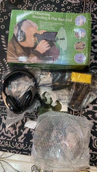جهاز "Nature Observing Recording & Play Back Dish" المصمم لمراقبة وتسج...