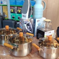 جداري 3+ اوتي يدوي +قوري بايركس + ترمز جاي السعر44شامل توصيل الحجز 077...