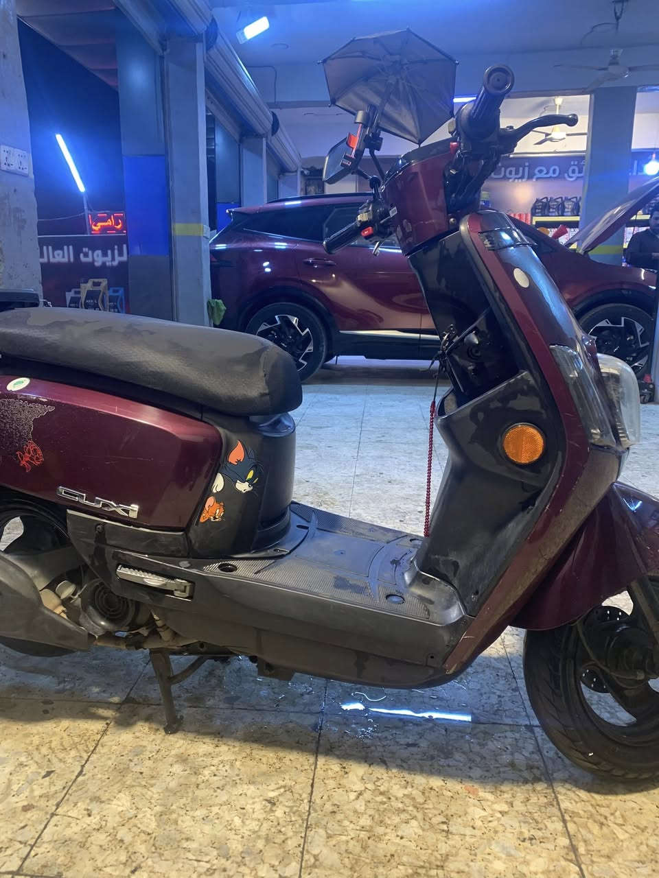 دراجه بوليس مصطره صار شهر من نزلت من رنبه كفاله عامه من البرغي لل برغي سعر900الف وبيهه مجال ***********
