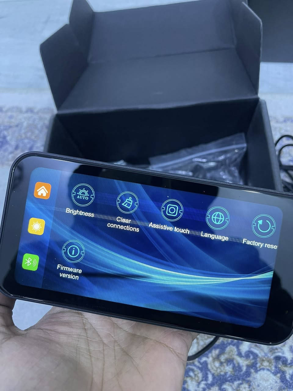 شاشه  دراجه جديد بيها خطوط شغال كامل  ٣٠ الف


**إذا كنت صاحب هذا الإعلان وتريد حذفه لأي سبب، رجاءا أرسل رسالة إلى الدعم الفني**