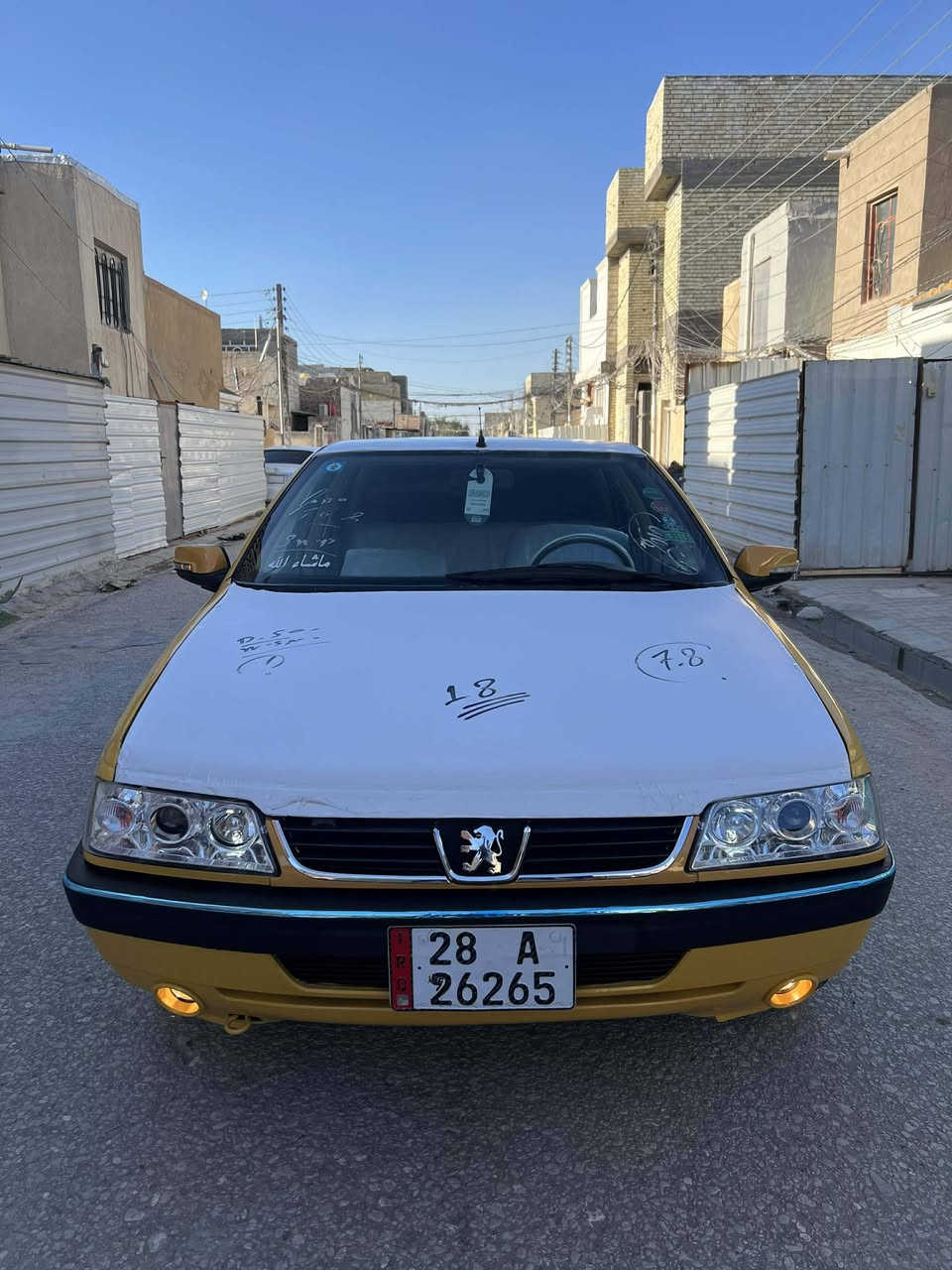 بيجو 405 موديل 2010 مصفره هيئه وغرامات سنويه ل 29 مشروع وطني مداور ثاني يوم  نجف نكليزي كير ومكينه جاهزات سياره جاهزه ومال جناي السعر 30 مكاني نجف الاستفسار  *********** اتصال فقط مامتواجد عل خاص
