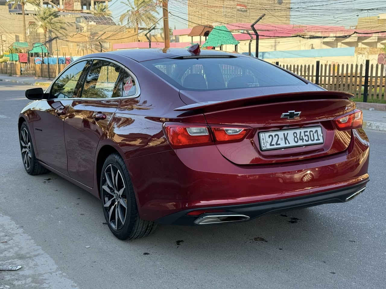 سلام عليكم
ماليبو 2022 RS 
وارد امريكي بيها جاملغ ايمن وطخات صار بيها صبغ حزام 
مواصفات 
شاشه 
كامره 
رادرات جانبيه ومامي 
تشغيل عن بعد 
كشن كهرباء 
حساس خلفي 
ماشية 60 الف كيلو 
رقم اربيل بسمي هزة جديد تخم تاير نقص برغي مابيها 
السعررر 11800 وبيها مجال بسيط 
العنوان بغداد اليرموك 
***********
