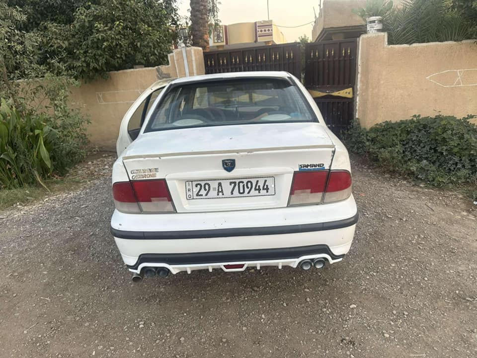 سلام عليكم سمند ٢٠١١ ناطقه خير من الله  سياره جاهزه كله شغال رقم جديد واسط بسمي لسعر ٣٨مكان بغداد الاستفسار *********** بغداد, العراق
