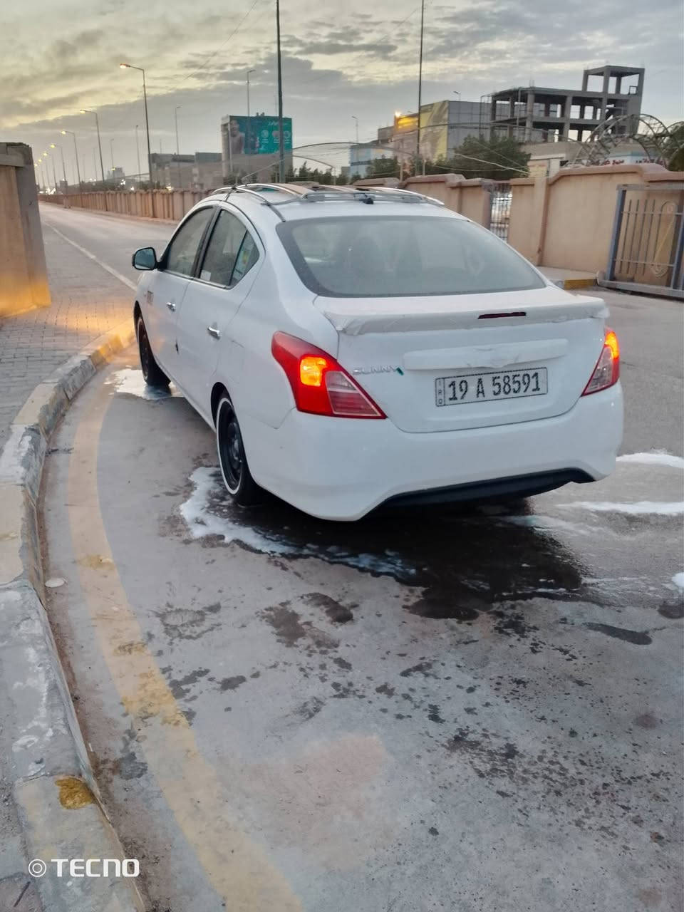 سلام عليكم نيسان صني للبيع موديل 2019 بيه صبغات أقل الحزام جاهزه بسمي رقم كربلاء دولي سنويه ل 30 تبريد حداديه مكينه دوشمه عامه تخم تاير  السعر 90 وبيه مجال للطيبين الرقم ‏‪***********‬‏ اتصل بيك خير ودلل ممتواجد على خاص
