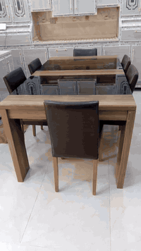 ميز طعام للبيع نضيف خشب تركي 07830087453