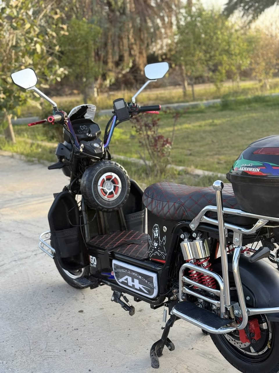 جبلي اخوين للبيع
6باتري كلهن فول وع الفحص
بصمه تشغيل جهاز انذار مانع سرقه
نشرات ضوئيه
سماعات Djشكل اطار
ستيرن ملون
الدراجة نضيفه ومامتعوبه
للاستفسار خاص 
او اتصال ***********
