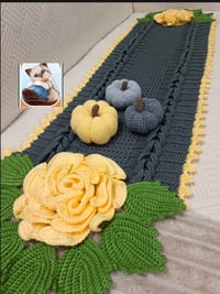 مفرش رنر • حسب الطلب • خيط اوبال تركي