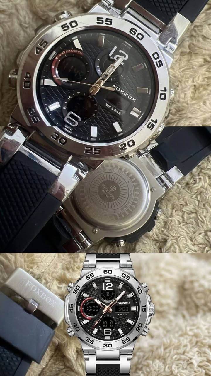 ساعة FOXBOX أصلية للبيع
• الحالة: نظيفة جداً (مثل الصور).
• المواصفات: ماكينة يابانية، مقاومة للماء (50M)، سير سيليكون مريح.
• المميزات: تصميم رياضي فخم، عقارب مضيئة، وتاريخ شغال.


**إذا كنت صاحب هذا الإعلان وتريد حذفه لأي سبب، رجاءا أرسل رسالة إلى الدعم الفني**