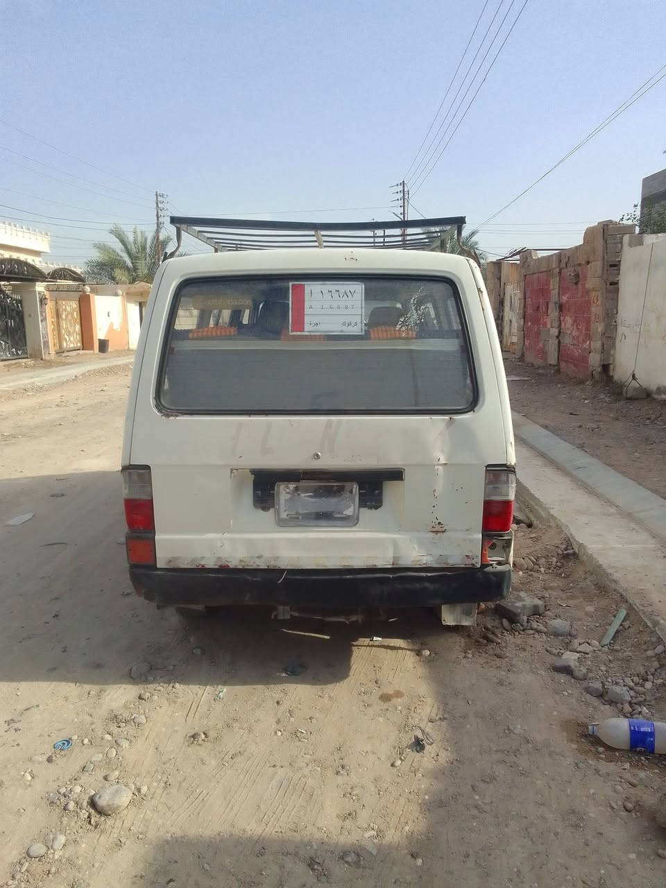 السلام عليكم سياره مازده باص 10 نفر كير محرك ونجي رقم كركوك اليف شرط التحويل والوكاله السعر 20 وترهم مراوس حسب القناعه ***********
