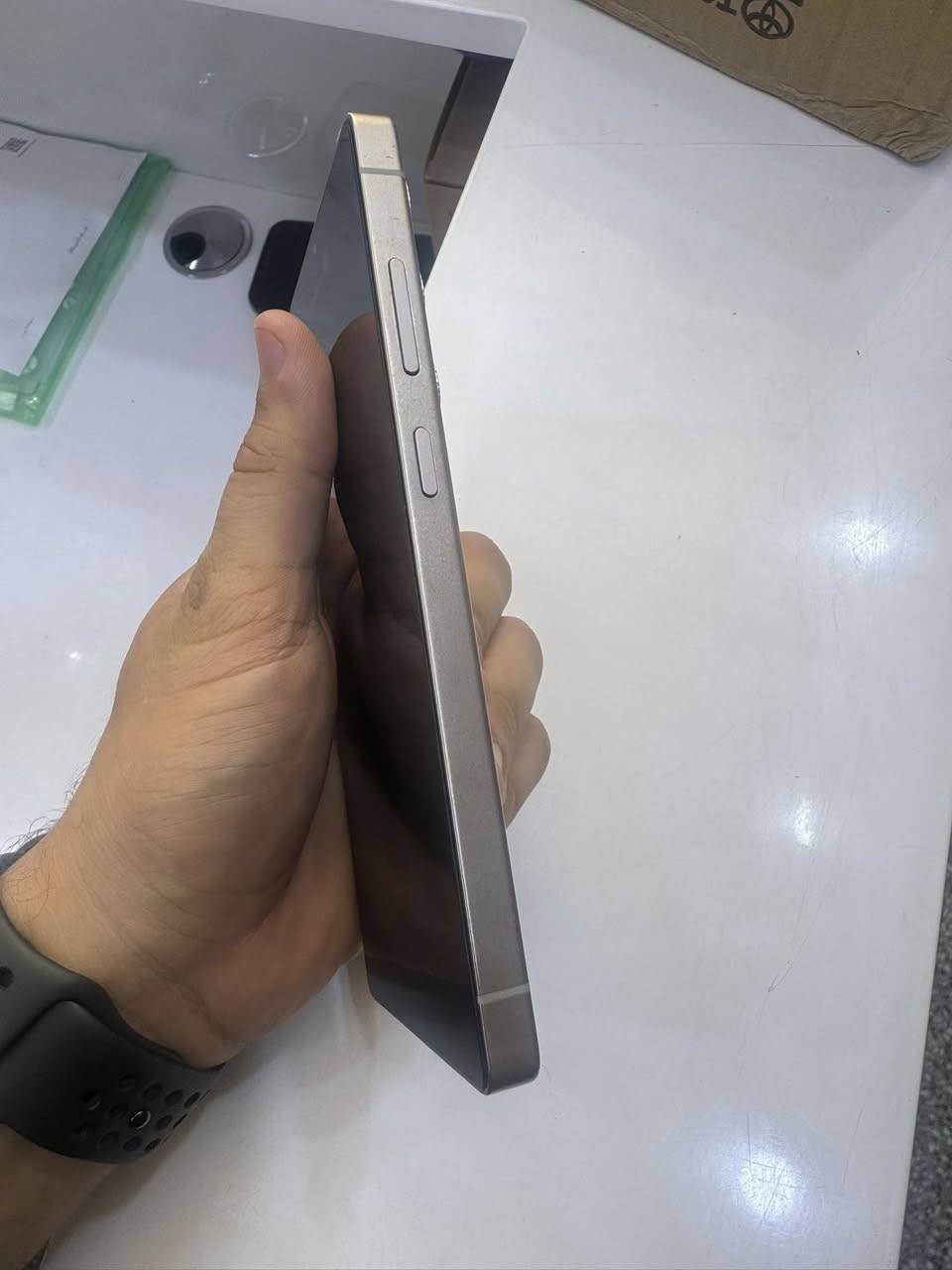 سلام عليكم s25 ultra ذاكره 256 ضمان عين الفهد بعده بالضمان جهاز نضافته 100‎%‎ واستخدام كلش قليل الجهاز فقط الكارتونه ويا سعره مليون و100 وبي مجال بسيط مكاني بغداد للبيع فقط


**إذا كنت صاحب هذا الإعلان وتريد حذفه لأي سبب، رجاءا أرسل رسالة إلى الدعم الفني**