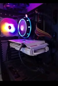 من رخصه صاحب الكروب  تجميعه مثل ما واضح 👇 GPU RX 580 8G Intal Xeon 268...