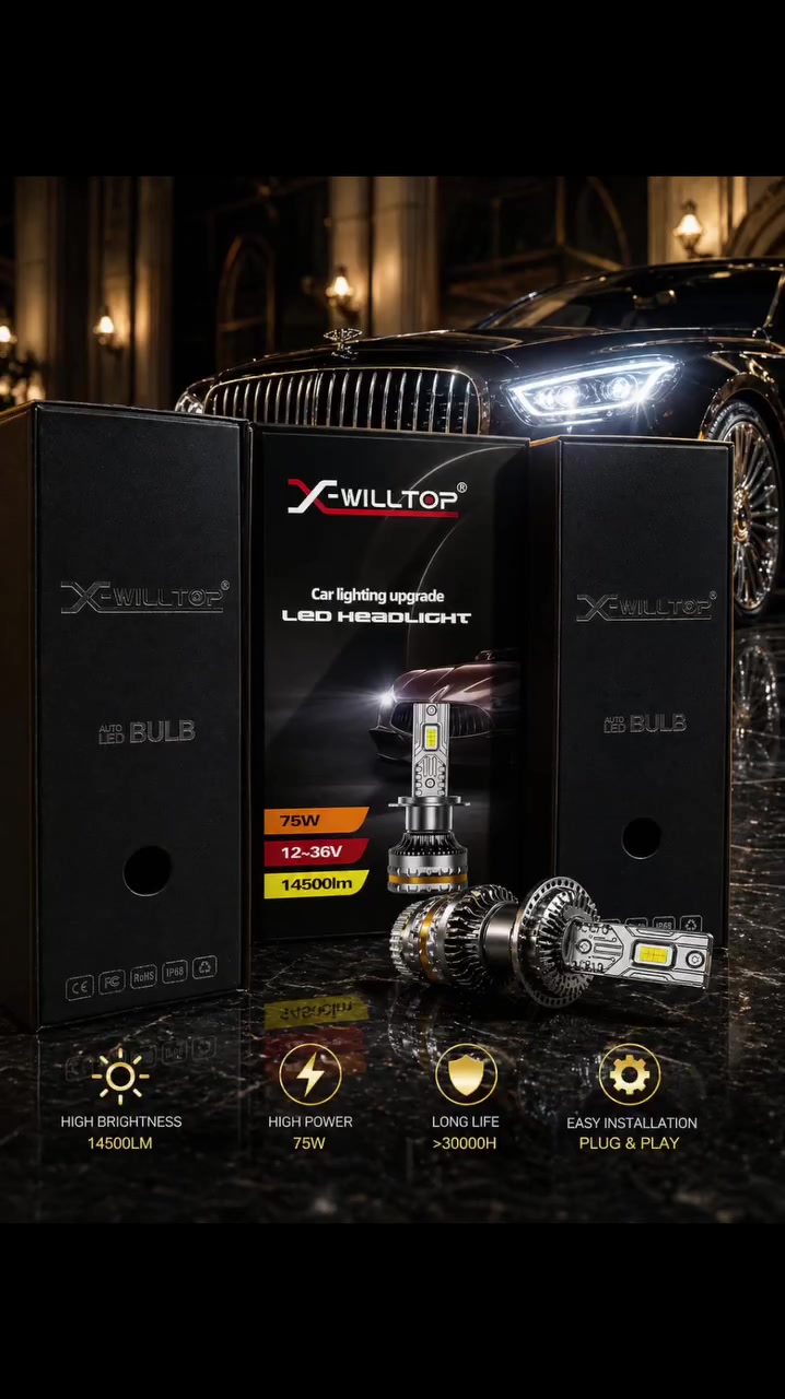 ملكش دعوة بالضلمة.. طريقك بقا نهار! 🦅💡
​لو بتسافر كتير أو بتعاني من الرؤية بالليل، فـ طقم ليد X-WILLTOP هو الحل النهائي لعربيتك. مش مجرد لمبة، ده ترقية كاملة لأمانك على الطريق:
​✨ ليه X-WILLTOP اختيارك الأول؟
​إضاءة فائقة: بقوة 14500\text{LM} و 75\text{W} يعني وضوح ملوش مثيل.
​أمان ممتد: عمر افتراضي يعيش معاك أكتر من 30,000 ساعة.
​سهولة تامة: تركيب سريع Plug & Play بدون أي تعديل أو قطع في السلوك.
​مرونة عالية: بتشتغل من 12 لـ 36 فولت لتناسب أنواع عربيات كتير.
​قم بترقية إضاءة عربيتك اليوم! 🛒
📩 ابعتلنا رسالة دلوقتي للاستفسار عن السعر والمقاس المناسب لعربيتك.
📍 شرفنا بالزيارة أو اطلب شحن لحد باب البيت!
ليد_سيارات #تعديل_سيارات #سيارات_مصر #اكسسوارات_سيارات #X_Willtop #LEDHeadlights #CarLighting #CarAccessories #دفع_رباعي #عشاق_السيارات #CarsOfFacebook #ReelsViral #اكسبلور_سيارات


**إذا كنت صاحب هذا الإعلان وتريد حذفه لأي سبب، رجاءا أرسل رسالة إلى الدعم الفني**