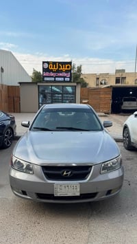 سوناتا امريكي 2007  مكينه 2400  منضومه غاز  حادثها خلفي بدون لغد بدون ...