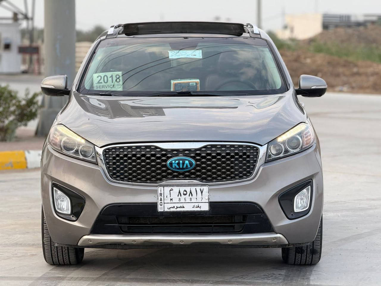 كيا ••• سورنتو ::: SXL .. V6.  ☑️☑️
    
موديل •••••••   2018            ☑️☑️

فول مواصفات 1/1
_ 6 سلندر 
_7 راكب 
_3 قطع تبريد
_بردات خلفيه بلاديه 
_ بانوراما 
_كراسي جلد كهرباء 
_داخل قرميدي 
_هيترات بالكراسي 
_لد خلفي وامامي 
_كشن ذاكره
_رادار جانبي
_صندوق كهرباء 
_دخول ذكي
_بصمات أبواب + تشغيل 
_ مرايات جانبيه ع الريمونت
السياره فول. وارد امريكي 
بيها مكانات صبغ بدون دواخل 
بدون تبديل جديدة جدا 
وجاهزه من كلشي 
رقم بغداد تحويل 
مكان السيارة واسط الصويره 
للاستفسار اكثر عن الاسعار
***********
***********
