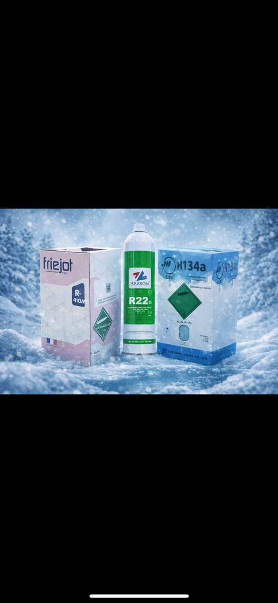 معرض المتحدة للتبريد ❄️
عنوان : بغداد السنك سوق التبريد 
نوفر لكم غاز التبريد الأصلي R22 بجودة عالية

✔ جودة مضمونة
✔ تبريد قوي وأداء ثابت
✔ مناسب لجميع مكيفات السبليت
✔ نقاء عالي وكفاءة ممتازة

💎 منتجات أصلية وكوالتي عالية
💎 أفضل أداء للتبريد والاستقرار

📞 للتواصل والطلب:
***********
‭0772 723 7649‬
📍 معرض المتحدة للتبريد
