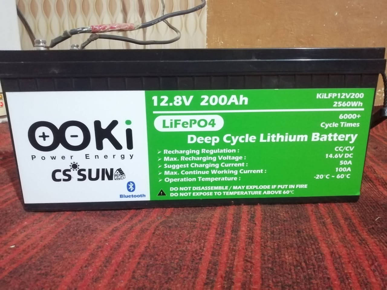 السلام عليكم بطارية وانفيرتر عاكس طاقة شمسيه بدون الواح نظيفات بيهن ظمان بعدهن بظمان الشركة حجم البطارية 2او نص كيلو 200امبير والنفيرتر حجم 2 كيلو 5 امبير مكاني نجف ناحية الحرية اتصل ع الرقم ***********
