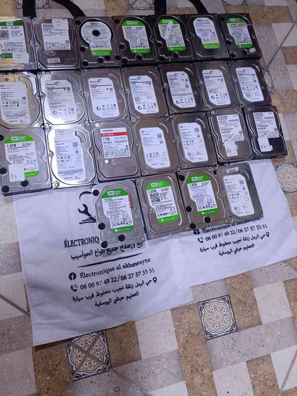 0600974922
✅1tb hdd 3,5 
✅500g SSD SATA


**إذا كنت صاحب هذا الإعلان وتريد حذفه لأي سبب، رجاءا أرسل رسالة إلى الدعم الفني**