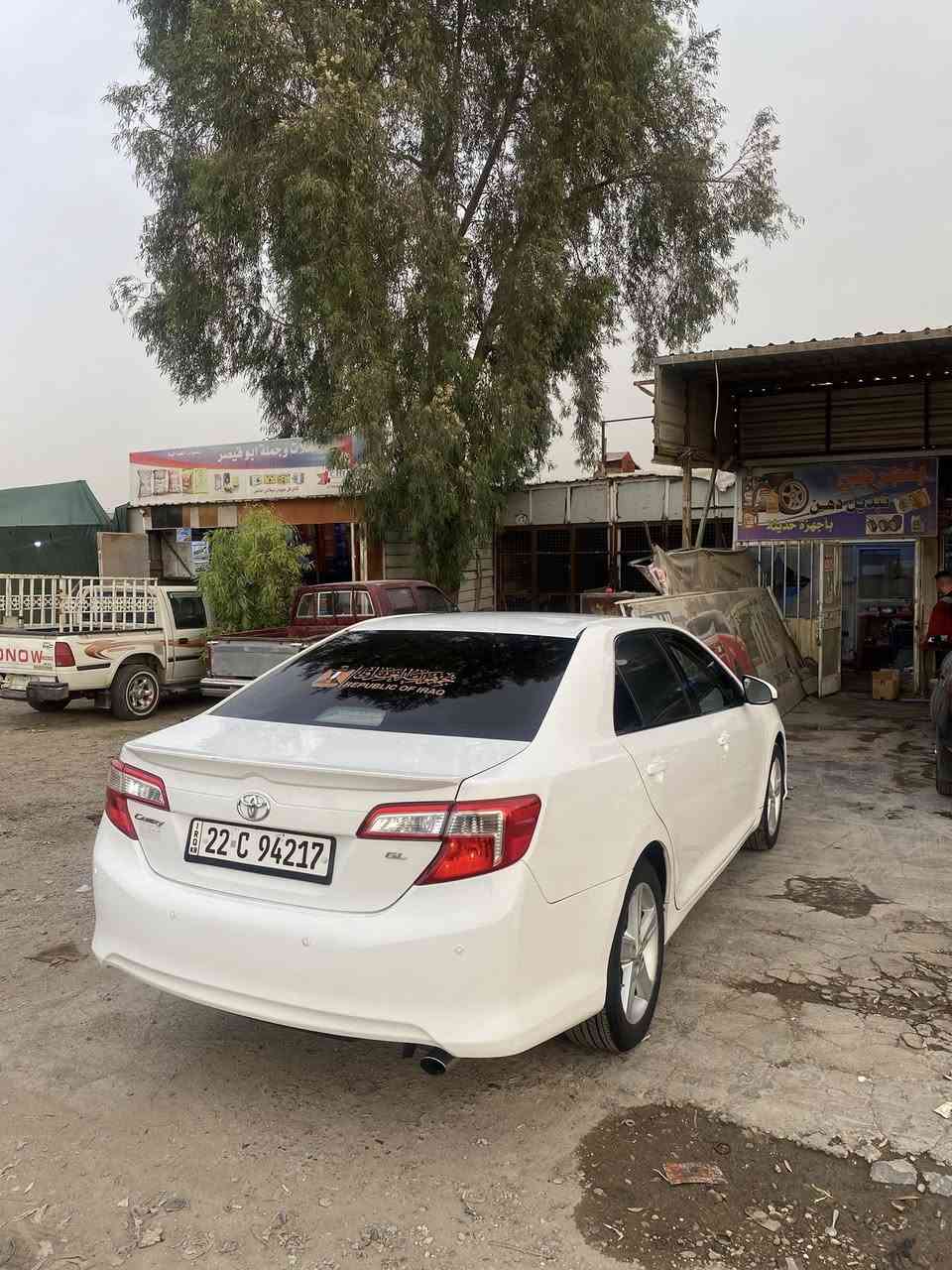 السلام عليكم  
كامري للبيع موديل ٢٠١٣ خليجي GL
ماشيه 150كيلو متر
رقم اربيل 
صدر امامي خلفي جديد ✅
تخم تاير جديد✅
السياره بيهة 3قطع 
السياره باسمي تحويل ثاني يوم 
السعر125 وبيهة مجال قليل
مكان السياره بغداد 
الاستفسار الرقم :***********
