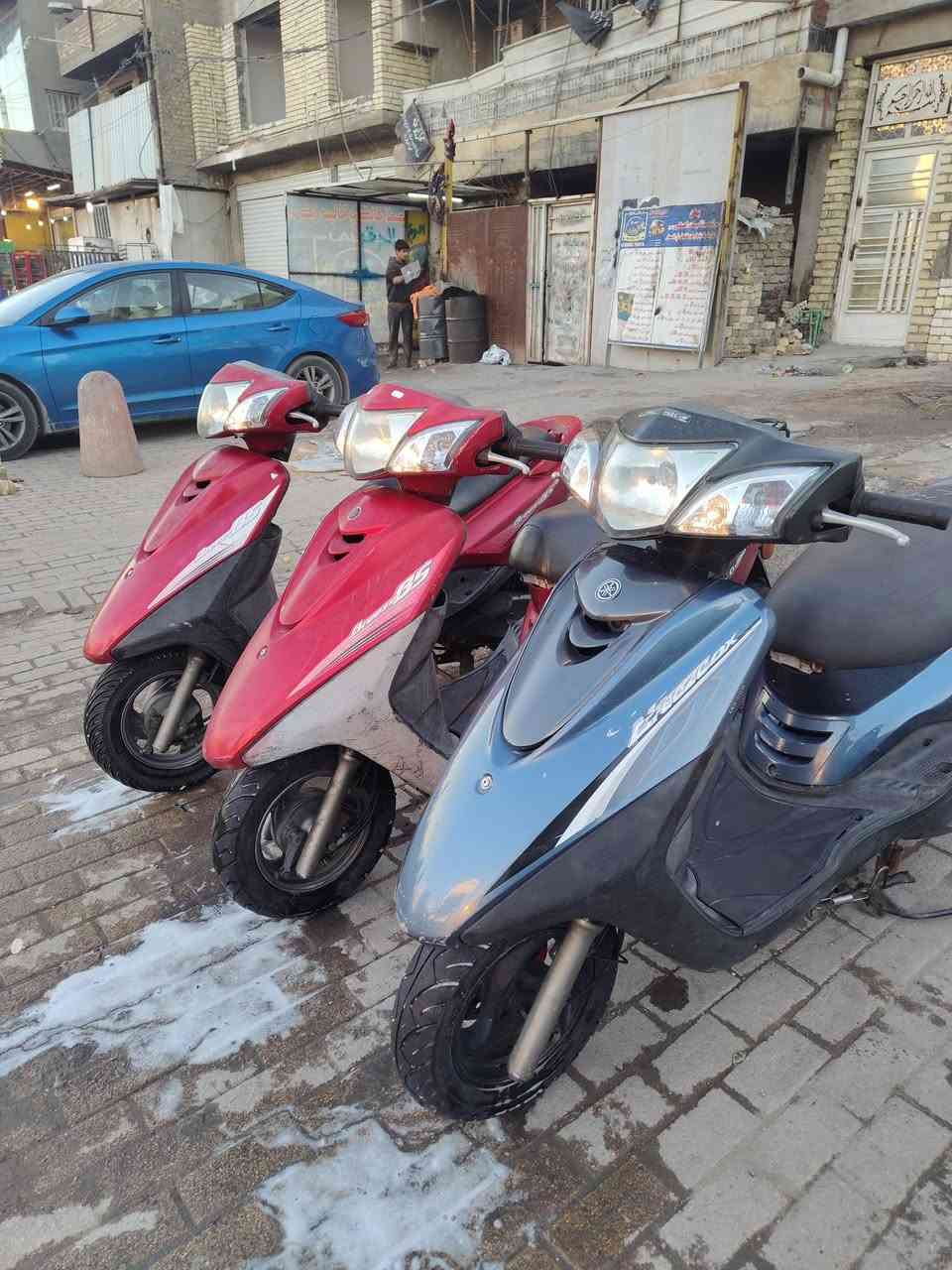 سلام عليكم دراجات رمبه وكفاله عامه مكاني بغداد داخل قطاع 19 مقابل شركه الوسيط رقمي ***********
