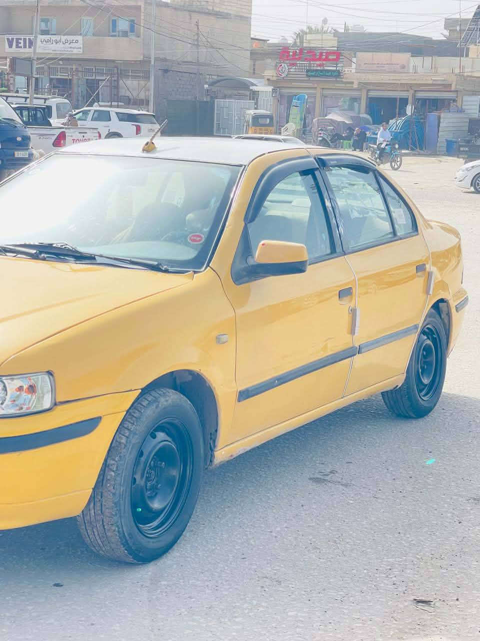 🔥 للبيع سمند 2011 تكسي جاهزة 🔥

🚕 سمند موديل 2011
🎨 اللون: أصفر
📄 هيئة + غرامات: مصفّرة ومحوّلة
-رقم أنگليزي بسمي
هزه جديده بعده ماساقطه
🛠️ السيارة جاهزة ونظيفة
✨ السعر 30 وبيه مجال
🔩 بيها رصعات بس ما مبينات
🔧 بيها تعميرات وصورها موجودة

❄️🔥 
🚘 صدرها حلو وطستها حلوة+ محرك جديد+گير جديد 
🔋 باتري جديد
⚡ داينمو جديد

⛽️ اقتصادية بالبنزين
🚖 جاهزة للشغل فورًا بدون أي صرف

📍 الموقع: بابل - المسيب- تقاطع المسيب
📞 للتواصل: ***********
