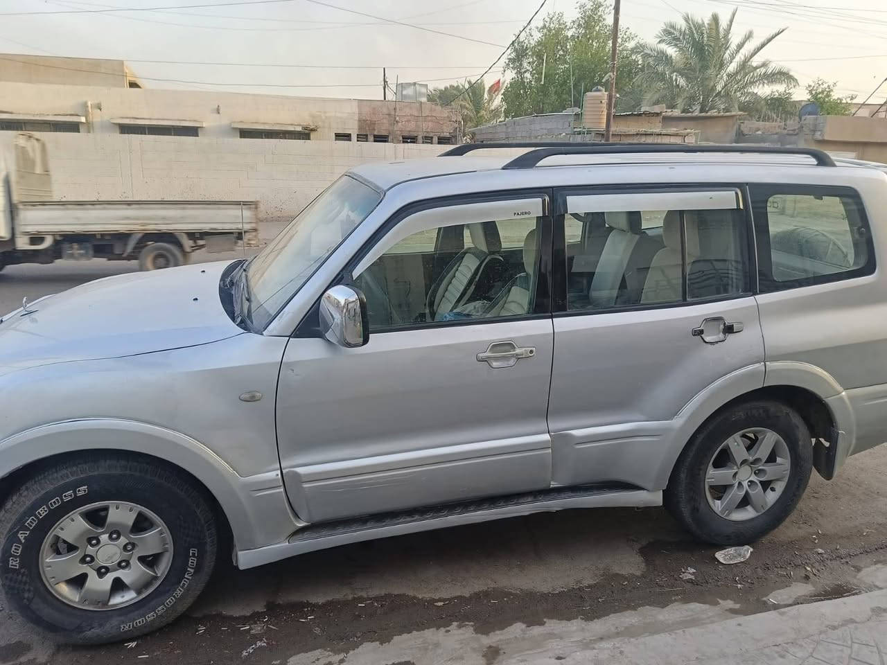 ياالله سلام عليكم
باجيرو موديل 2004رقم بغداد تحويل ثاني يوم رقم انكليزي مكان السياره بغداد لمعامل لعماري السعر 58 وبيها مجال ***********
