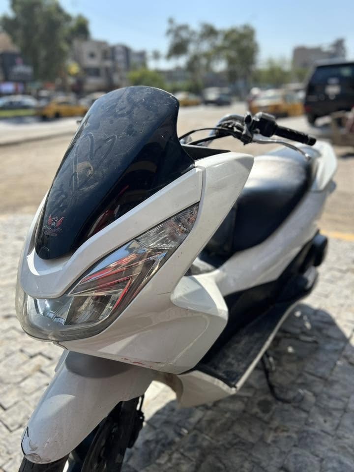 سلام عليكم pcx للبيع جيل ثاني ياباني اصلي 

لـون ابيـض صدفـي 

محرك125 cc دراجه بحاله الوكاله جديده كلش ماشيه كلاثينات  جاهزه دراجه كل نقص ما بيها 

جامة طويله 
حساس ستان 
حساس زدحام 
كاسحه اصليه 
دراجه مكفوله 
العنوان بغداد سعر 1550 شراي اتصل ودلل***********
