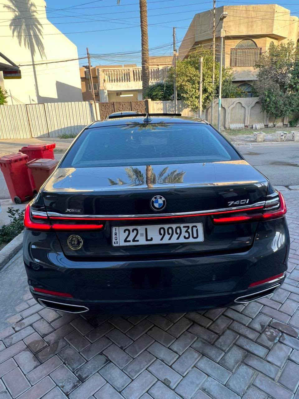 سلام عليكم BMW 740i x- drive 2022 وارد امريكي حادثها باب وجاملغ صفحه السايق بدون ايربالك السياره فول مواصفات داخل مشمشي مميز السياره كلش حلوه ومابيها أي نقص ماشيه 83 الف وموصفات ال bm معروفه اعلى المواصفات  رقم اربيل سياره بسمي السنويه تحويل ثاني يوم العنوان بغداد حي حطين قابل للمراوس حسب القناعه للاستفسار *********** بغداد, العراق
