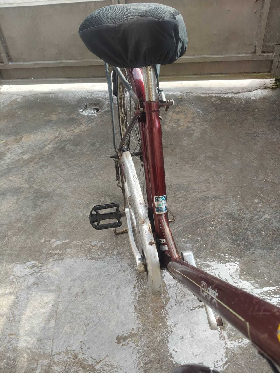 سلام عليكم 
بايسكل حجم 27 

مكان ميسان المجر الكبير 
السعر 55وبي مجال 
الشراي يتصل او واتساب ***********
لون ماروني
