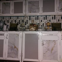 كاونتر المنيوم 4 متر ثلاث قطع كاوننتر جديد ونضيف تجي تشوف بعينك وتقتنع...