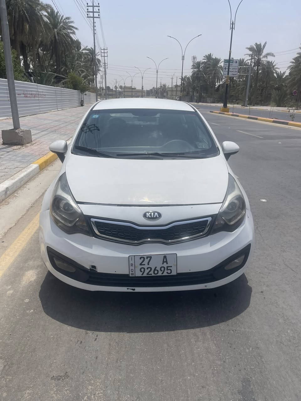 السلام عليكم للبيع كيا ريو موديل 2015 امريكي
مكينه 1600 حادثها جاملغ وبنين ومصلحات نفسهن السياره كلها ليبل واحد ما مبدل بيها شي مكينه وكير وتبريد مكفولات 
رقمها ذي قار بسمي مشروع وطني اي محافظه تداور حداديه نص عمر 50 /100 مكاني كربلاء  الاتصال ***********
السعر 78 وبيها مجال
