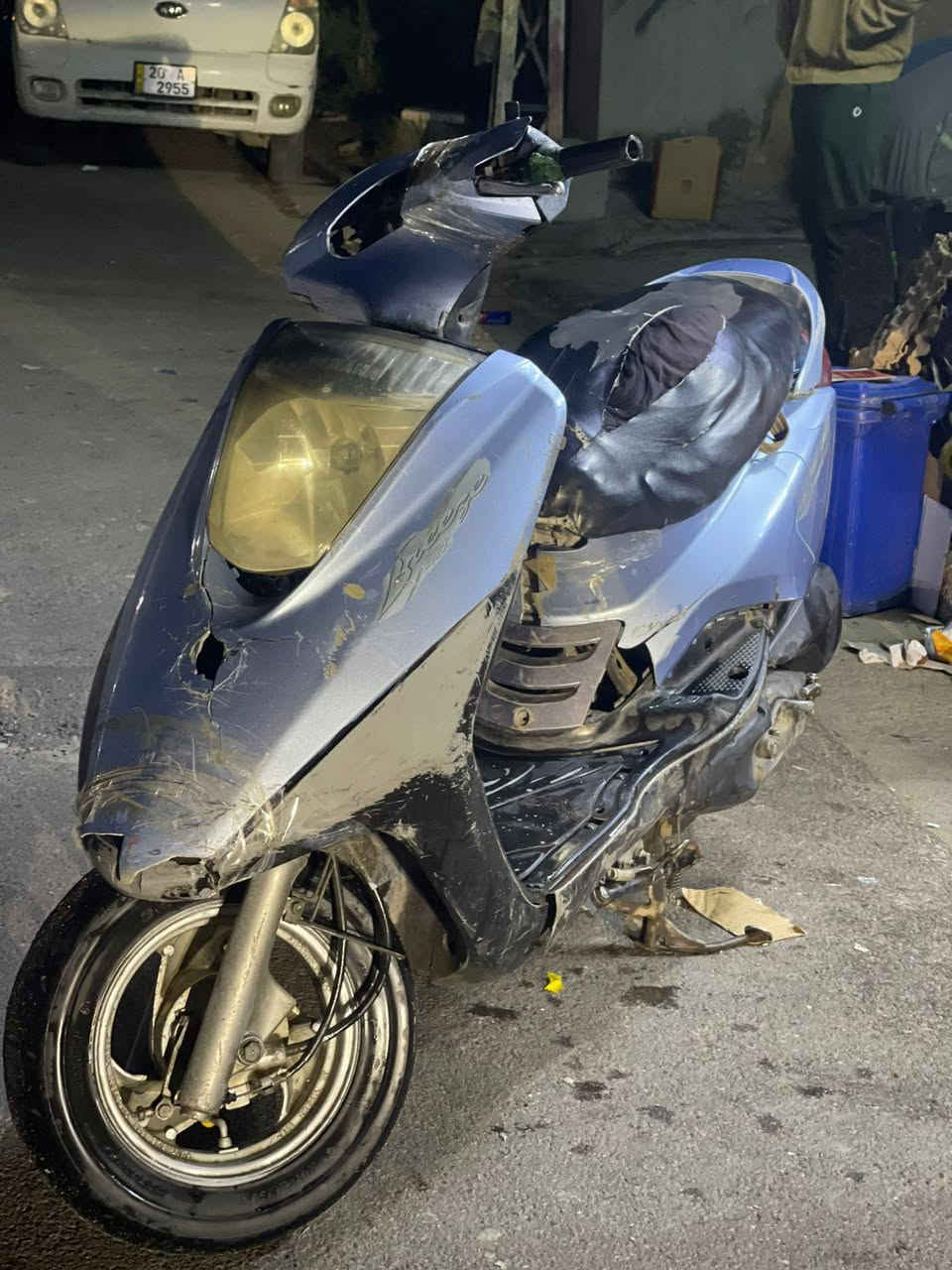 سلام عليكم دراجة خير من الله شغاله مكينه جديد مافتوحة السـعر (350) وبيها ماجال  قليل الرقم ***********مـتواجد وتساب مكاني بغداد
