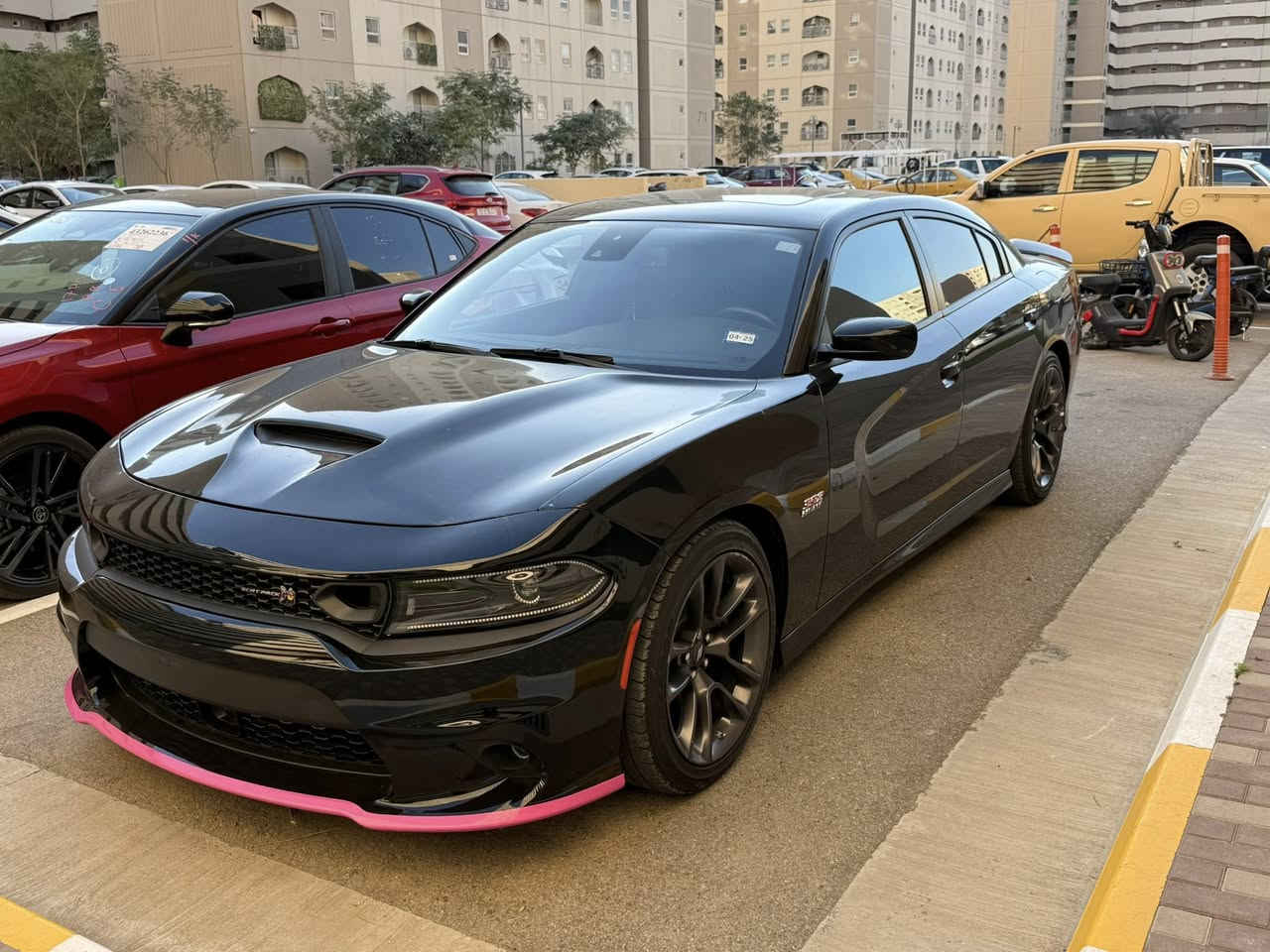 السلام عليكم ورحمة الله وبركاته دوج جارجر سكات باك 2023 LAST CALL النداء الاخير اعلى فئة بالجارجر فول بدون رقم 
المواصفات:.

1-بصمه +تشغيل عن بعد
2-فتحه سقف
3شاشه كبيره
4- لايت زنون 
5-لد متغير الالوان
6-كشنات تدفئه
7-كشن جلد
8-مثبت سرعه
9-رادار امامي
10-اربع انضمه قياده SPORT ,TRACK ,ECO -NORMAL 
11- نضام الدرفت+تقفيل وياله 
12-شحن تايبسي 
13-قطعتين تبريد
14-ماشيه 38الف
15-حادث حرق في الضفيره مالت المكينه صبغ بنيد فقط
16-كشنات تبريد
17-تخم تاير بالكارتونه قبل شهر
18- السياره مابيها اي نقص ربع متصرف عليها 
19- كامره خلفيه
20-حساسات خلفيه
21-استيرن كهرباء
22-كشن حضن
23-شفتات ستيرن
24-كشنات كهرباء

السعر:245$وبيه محال للطيبين

اللاستفسار اكثر :***********
