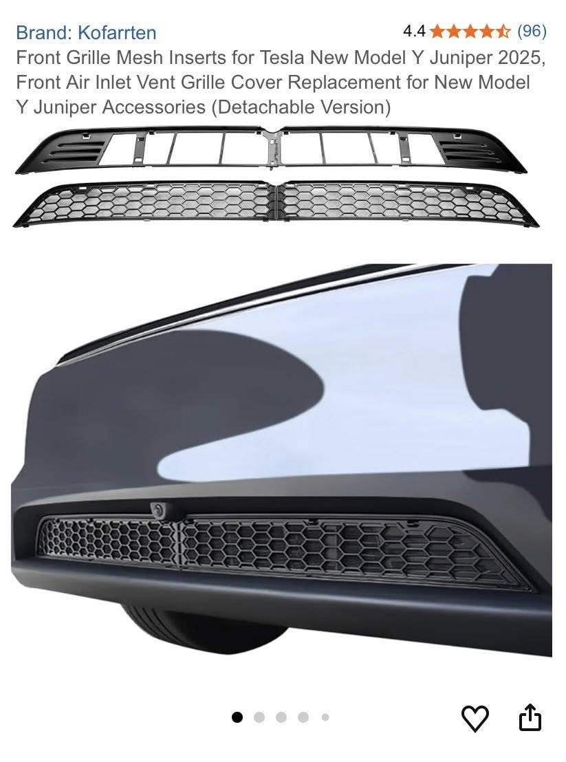 سيت مشبك تيسلا موديل Y
2025
سعر ٢٥ الف


**إذا كنت صاحب هذا الإعلان وتريد حذفه لأي سبب، رجاءا أرسل رسالة إلى الدعم الفني**