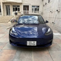 تسلا 3 تك ماطور ٢٠٢٣ سياره جديده جدااااا بدون اي نقس صور الحادث مرفقه ...