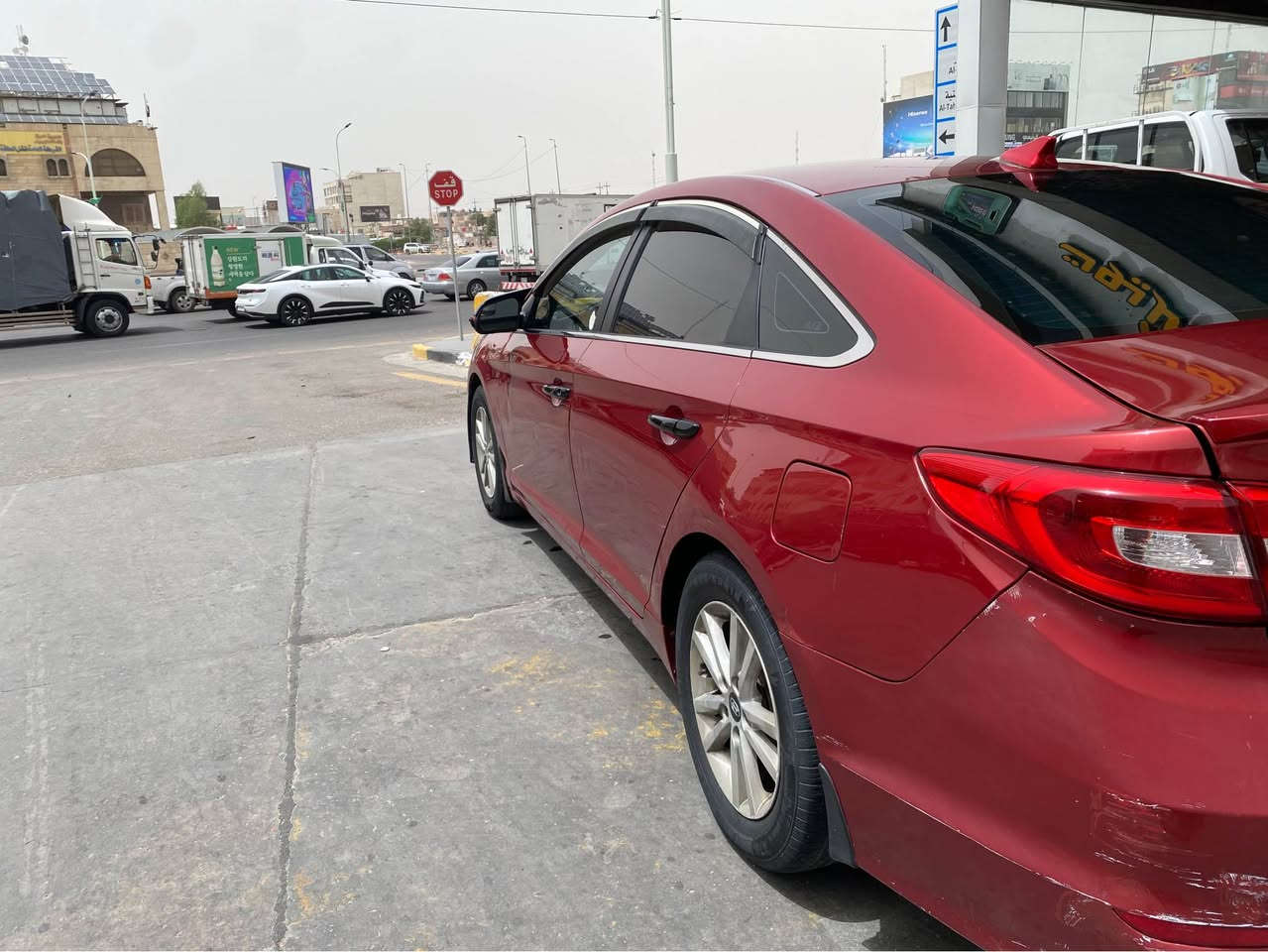 سوناتا وارد أمريكي موديل ١٥ بدون ضربه كير محرك في حاله جيده جدا تبريد ثلج تحكم ستيرن ثلاث أنظمة قياده سبورت رقم بصرة باسمي سنويه ٢٨ سياره جاهزه السعر ١١٠ وبيه مجال الاتصال على الرقم *********** البصرة, العراق
