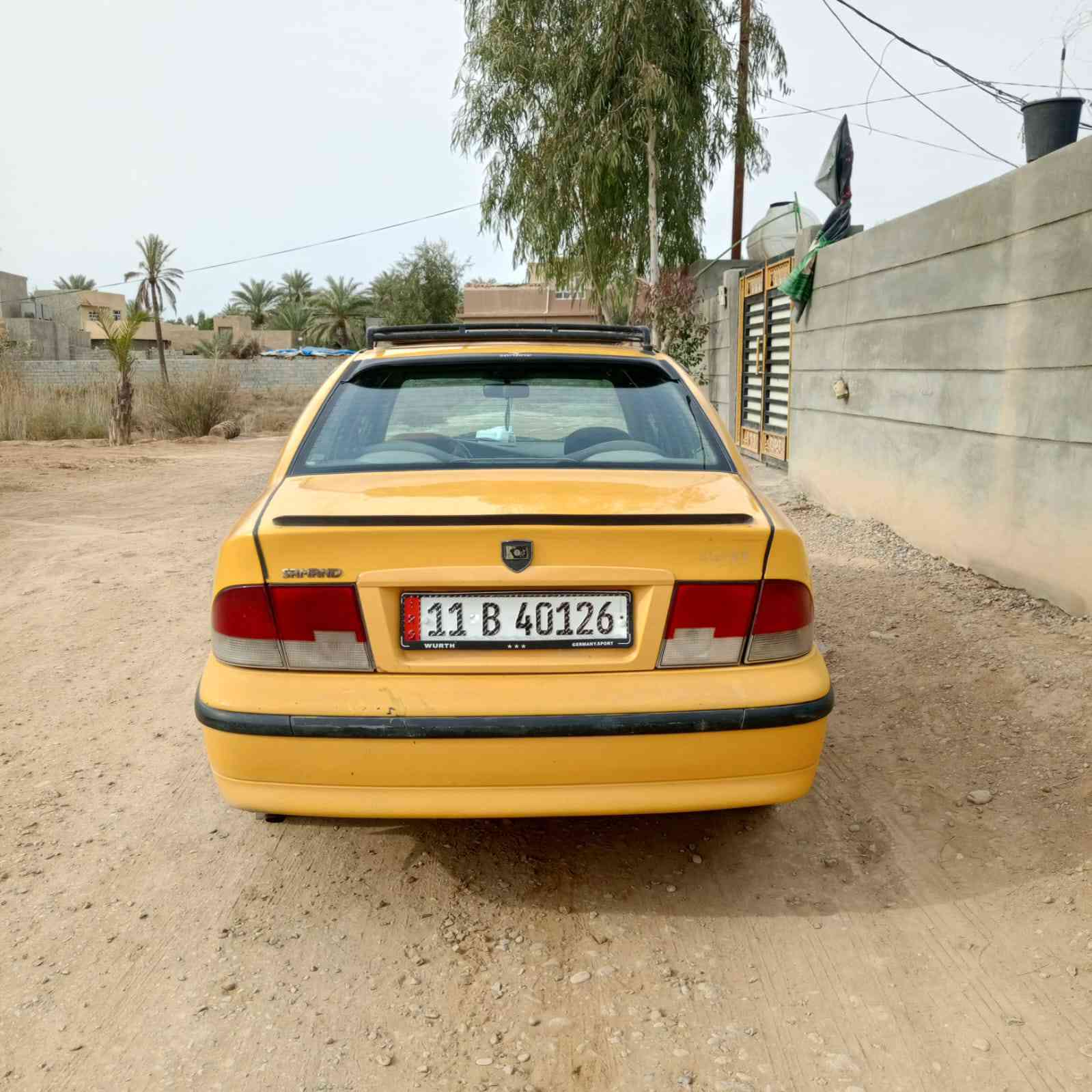 السلام عليكم ورحمة الله وبركاته
سمند 2011 رقم بغداد دولي بسمنه مكان ديالى بعقوبه 
سياره جاهزه مكينه كير فرنسي كفاله تبريد تدفئه شغال 
ما مخلي بيها اي نقص تايرت جدد معروضه ب 35
‏اتصل وبالخدمه ‏‪***********‬‏ مكلف بالنشر
