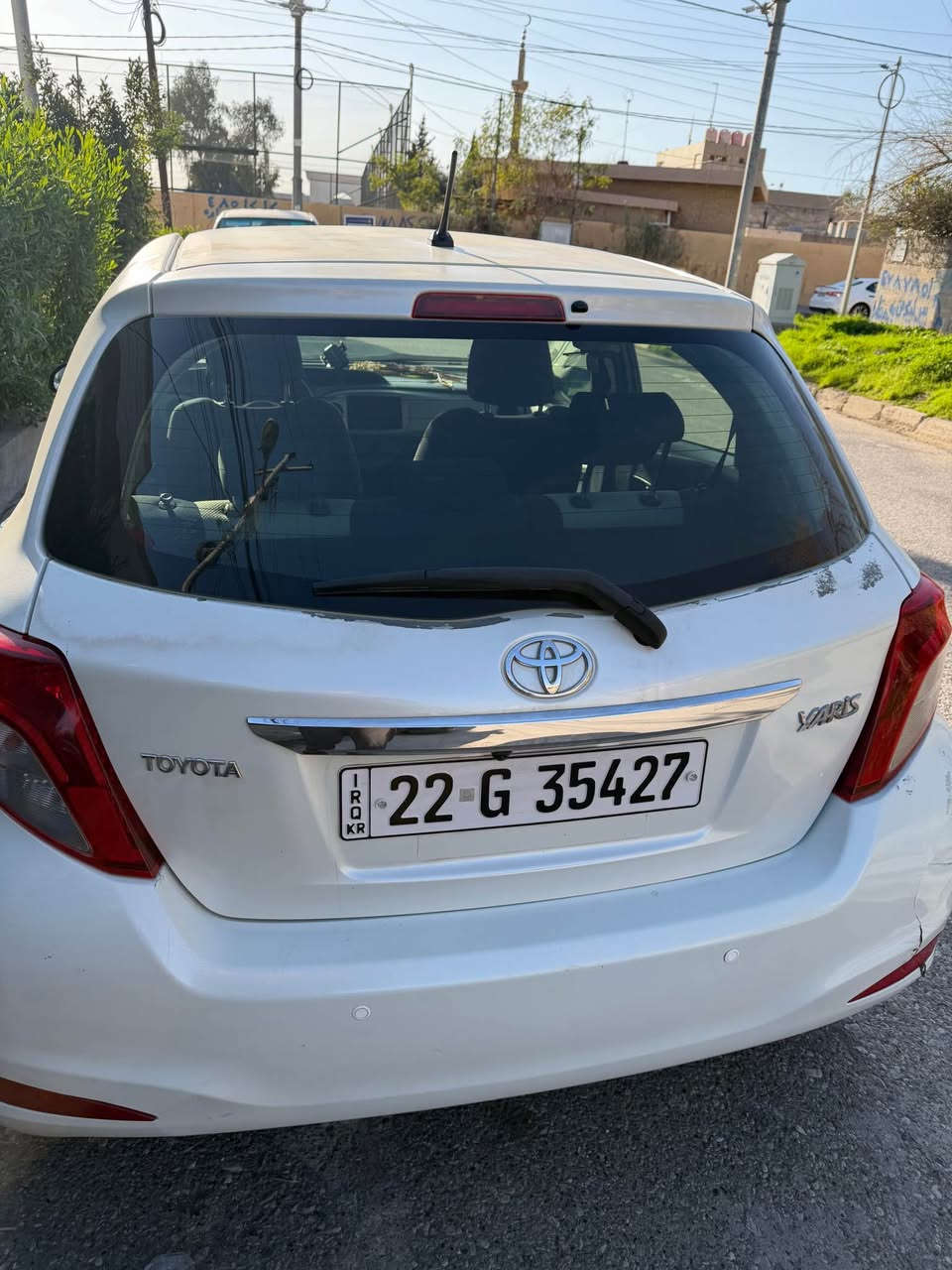 یارس ٢٠١٢ جانتا ✅

ژمارە هەولێر،
زۆر زۆر خاوێن ماوەتەوە،
ژمارە، ژینگە، بەناوکردن، غرامە بە شەرت
بێ سبوغ، تەنها ١ پارچە ساردەکوت (چاملخ)
سۆناری لەگەلە

٥ بالیف
شاسشە ئایپاد
کامیرەی دواوە

زۆر زۆر پاک راگیراوە تەنها سپی بونەوەی سەری هەیە
رەقەم و سەنەوی نوێ، تا ٢٠٢٩

هەموو شتێکی بە شەرت

نرخ: ٩٧ أربيل, العراق


**إذا كنت صاحب هذا الإعلان وتريد حذفه لأي سبب، رجاءا أرسل رسالة إلى الدعم الفني**