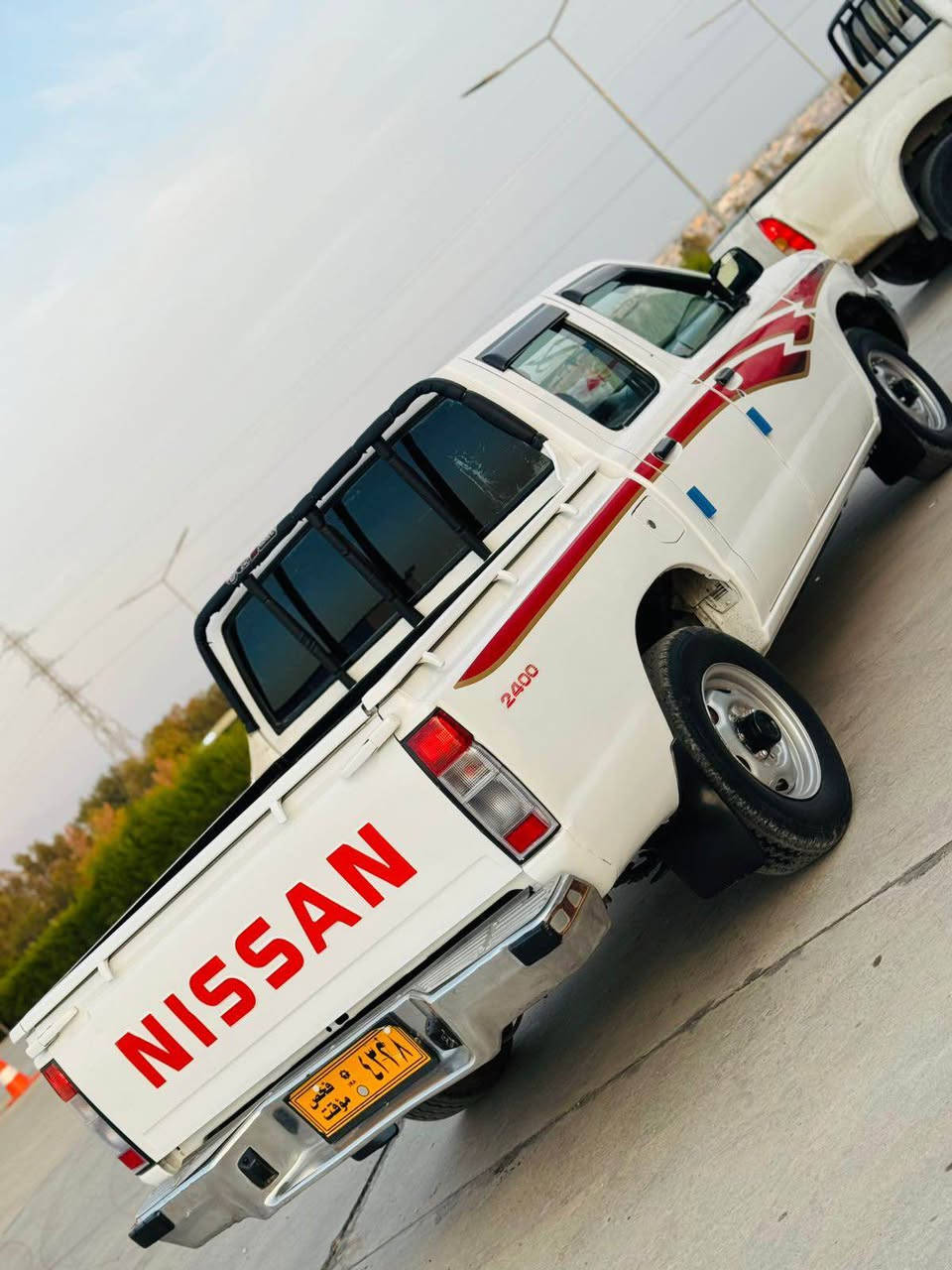 بيكب نيسان 
موديل 2002
تبريد +پاوه ر
كير و محرك Z24
تخم شرط
تايرات جديد
كاره بايي شرط 
غرامة شرط
وكاله شرط
سعر 62
*********** شيخان, نينوى
