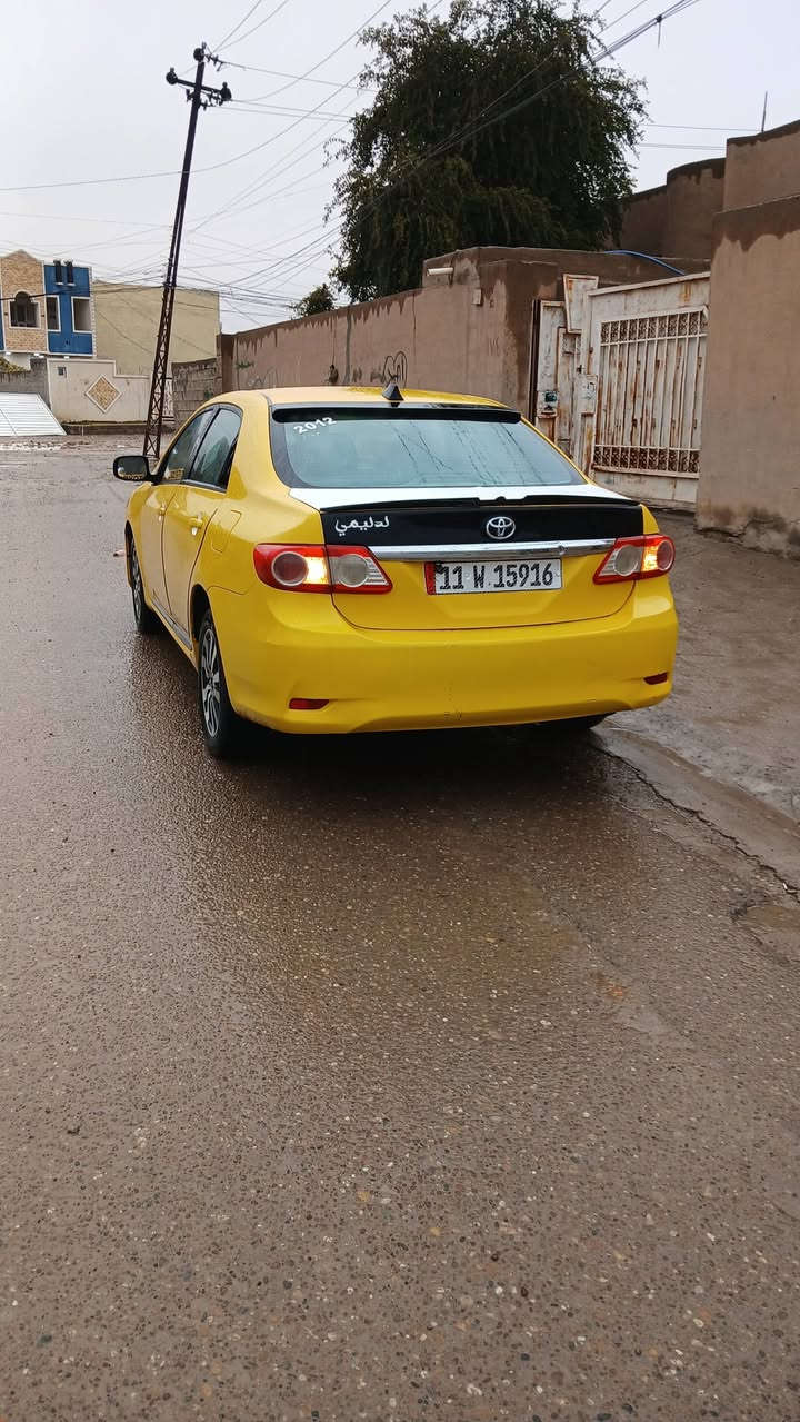 سلام عليكم كورلا موديل ١٢ البيع السياره مكفوله من دواخل بيهه الجاملق والبونيد تبديل بدون دواخل السياره بسم صاحبهه رقم بغداد بتكريت موجوده  ***********  اني مكلف بلنشر
