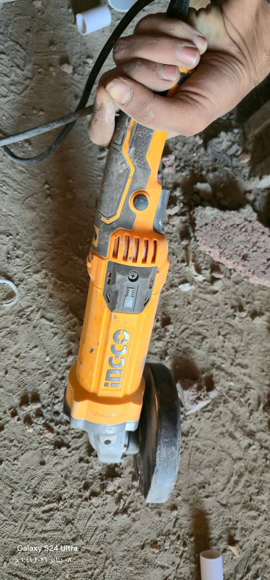 دريل+كوسره انجيكو للبيع جداداستعمال اسبوع واحدفقط الجنط موجوده مكاني كربلاء *********** السعر 100
